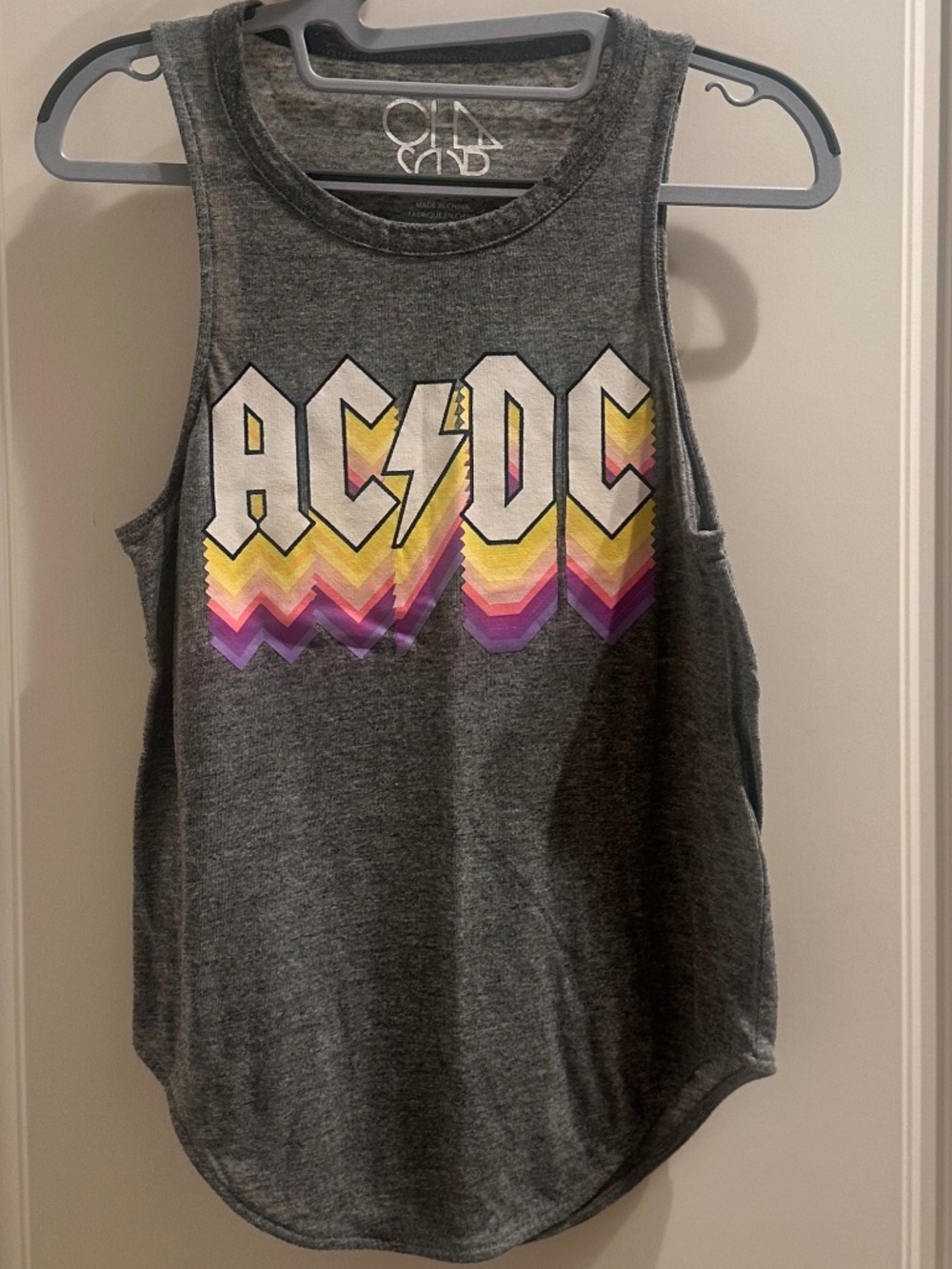 CHASER AC/DC GRAPHIC TANK – SIZE SMALL
